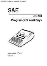 JC-230 programming HUNGARIAN ONLY